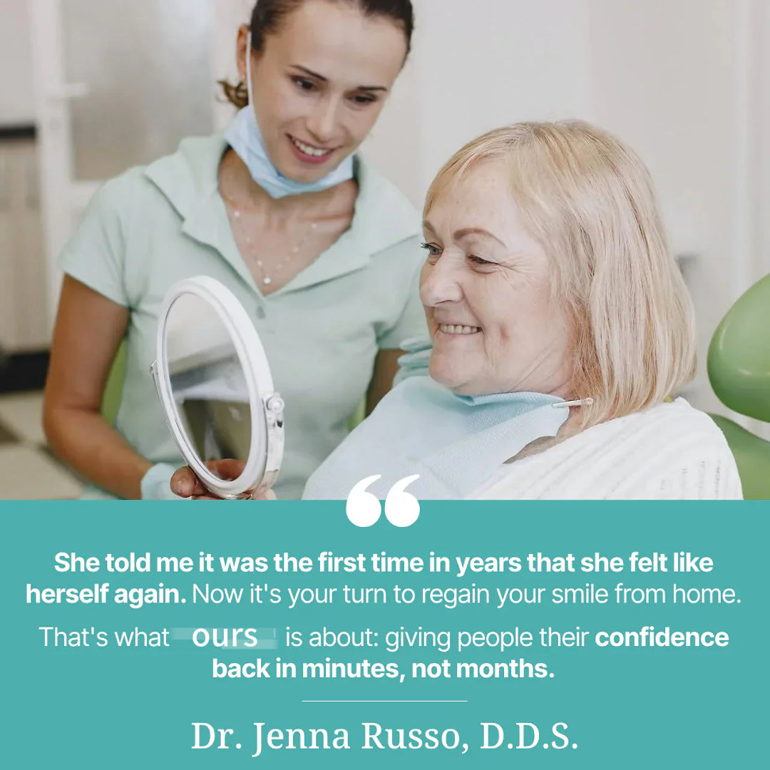 ✨Ends Today: 70% OFF! ⏰ Custom-Fit Full Functional Dentures Make you more confident