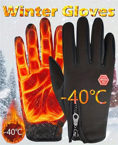 🔥Last Day Buy 1 Pair, Get 1 Pair FREE!🎁Windproof Winter Gloves Touchscreen Gloves Thermal Warm Gloves for Men and Women