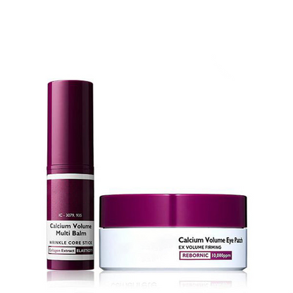 Calcium Volume Multi Balm+Eye Patch 60ea Korean Cosmetics with Collagen Extract Elasticity
